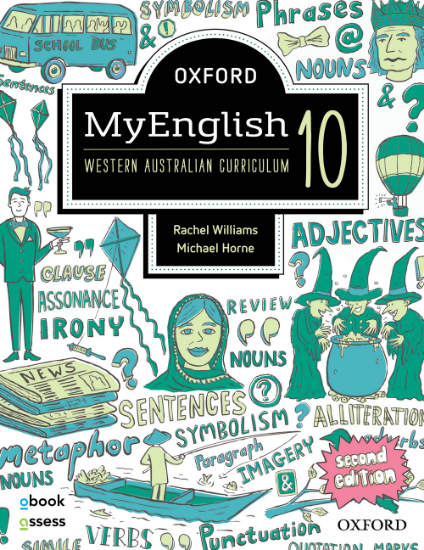 Picture of Oxford MyEnglish 10 WA Student book + obook assess