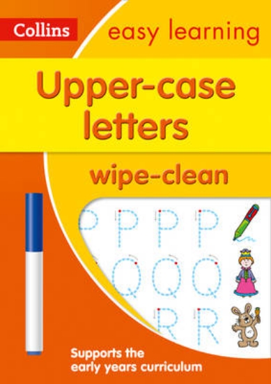 Picture of Upper Case Letters Age 3-5 Wipe Clean Activity Boo