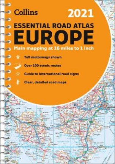 Picture of Road Atlas Europe 2021 Essential