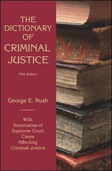 Picture of Dictionary of Criminal Justice