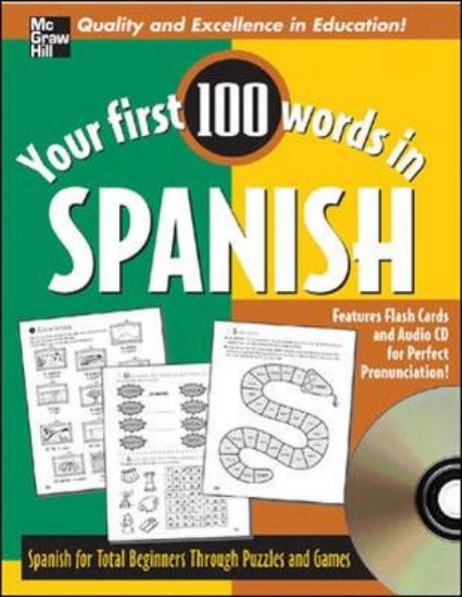 Picture of Your First 100 Words Spanish w/Audio CD