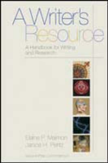 Picture of A Writer's Resource CD-Rom Version