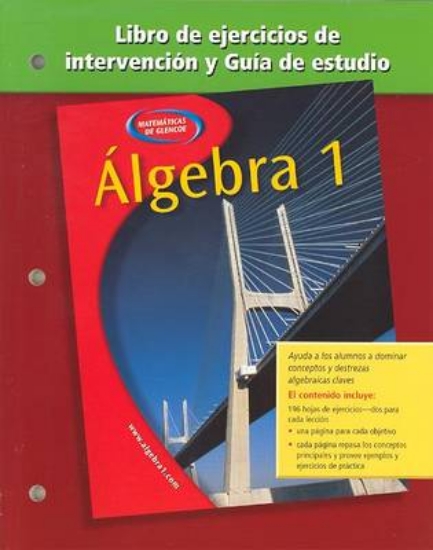 Picture of Algebra 1 Spanish Study Guide and Intervention Wor