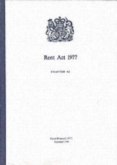Picture of Rent Act, 1977: Elizabeth II, 1977. Chapter 42