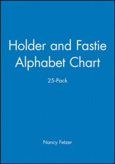 Picture of Holder and Fastie Alphabet Chart 25-Pack