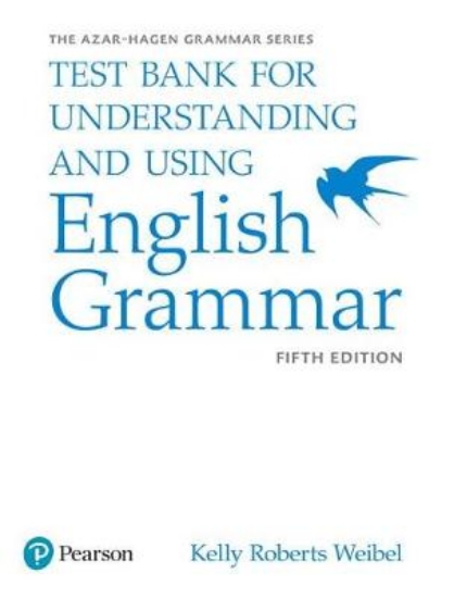 Picture of Understanding and Using English Grammar, Test Bank
