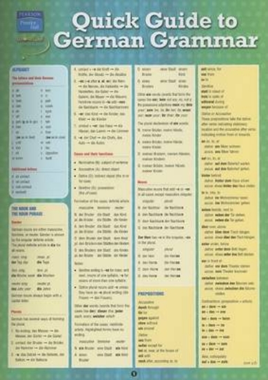Picture of Quick Guide to German Grammar