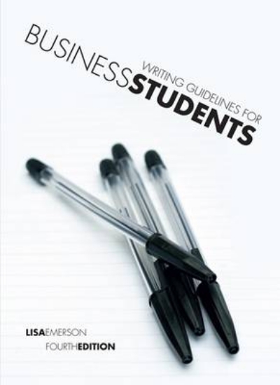 Picture of Writing Guidelines for Business Students