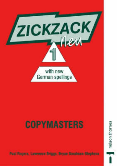 Picture of Zickzack Neu: Copymasters with New German Spelling