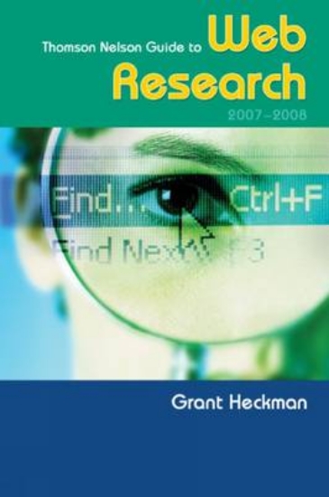 Picture of Thomson Nelson Guide To Web Research 2007/2008