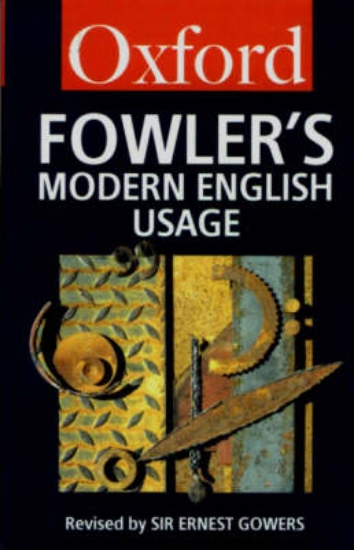 Picture of Dictionary of Modern English Usage