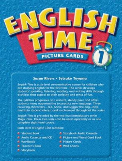 Picture of English Time: Picture and Word Card Book Level 1