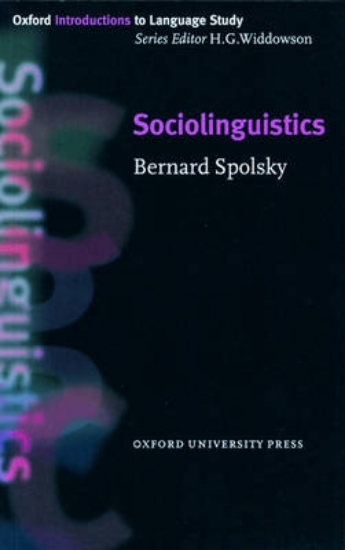 Picture of Sociolinguistics