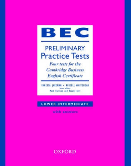 Picture of BEC Practice Tests Preliminary: Book with Answers: