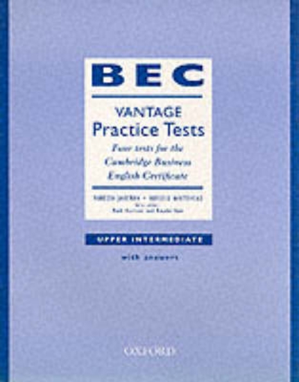 Picture of BEC Practice Tests Vantage: Book with Answers: Van