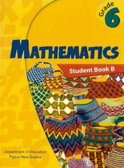 Picture of G6 Mathematics Student Book 6B Bookseller Edition