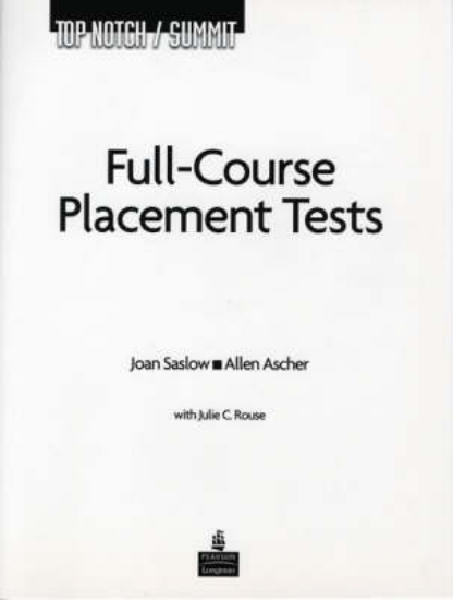 Picture of Top Notch / Summit Full Course Placement Tests wit