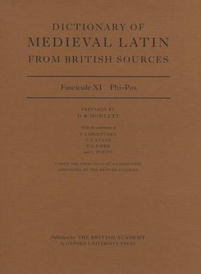 Picture of Dictionary of Medieval Latin from British Sources