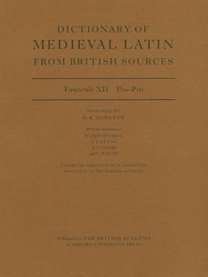 Picture of Dictionary of Medieval Latin from British Sources