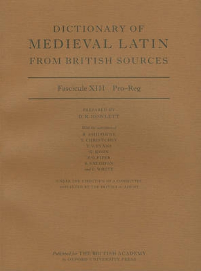 Picture of Dictionary of Medieval Latin from British Sources