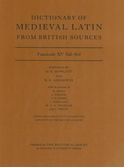 Picture of Dictionary of Medieval Latin from British Sources