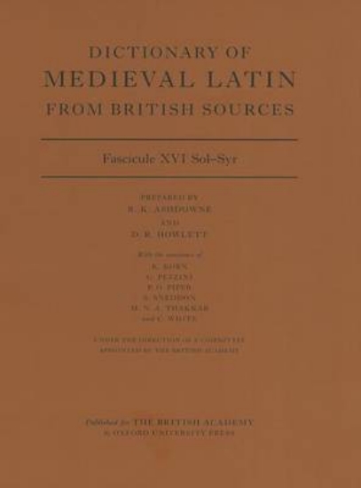 Picture of Dictionary of Medieval Latin from British Sources