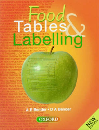 Picture of Food Tables and Labelling: Combined Edition
