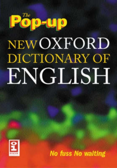 Picture of The Pop-up New Oxford Dictionary of English on CD-