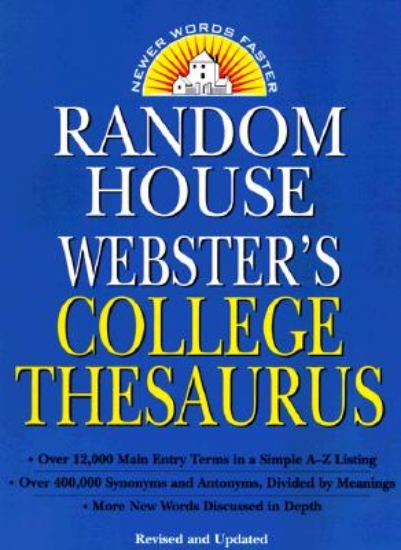 Picture of Webster's College Thesaurus