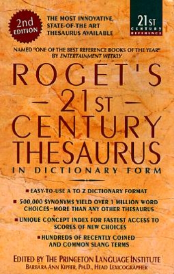 Picture of Roget's 21st Century Thesaurus in Dictionary Form