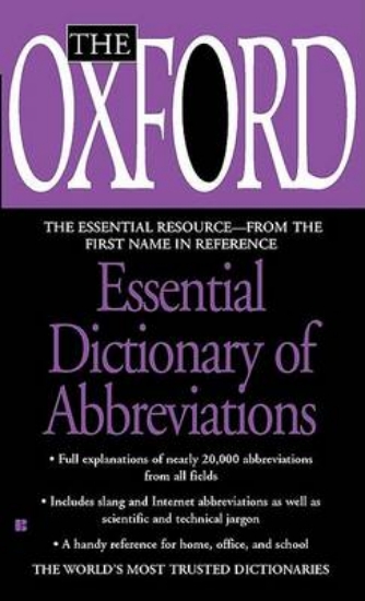 Picture of Oxford Essential Dictionary of Abbreviations