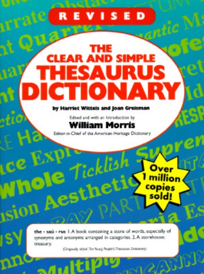 Picture of The Clear and Simple Thesaurus Dictionary