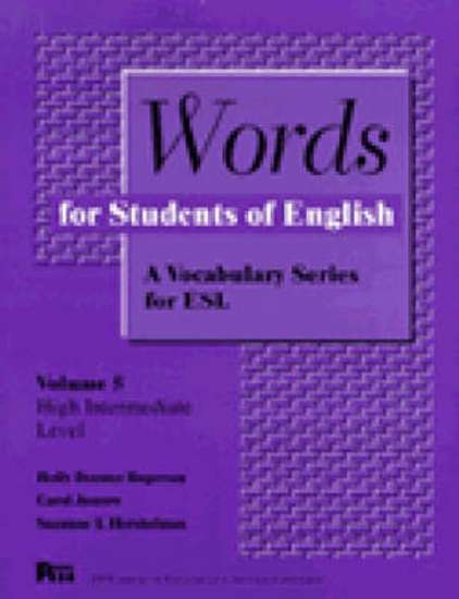Picture of Words for Students of English