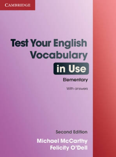 Picture of Test Your English Vocabulary in Use Elementary wit