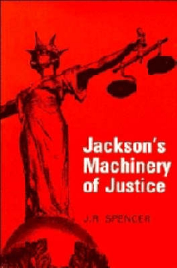 Picture of Jackson's Machinery of Justice