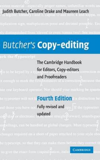 Picture of Butcher's Copy-editing