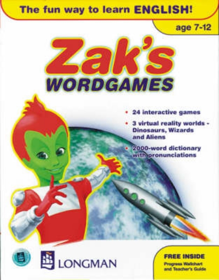 Picture of Zak's Wordgames CD-ROM British English/Mono