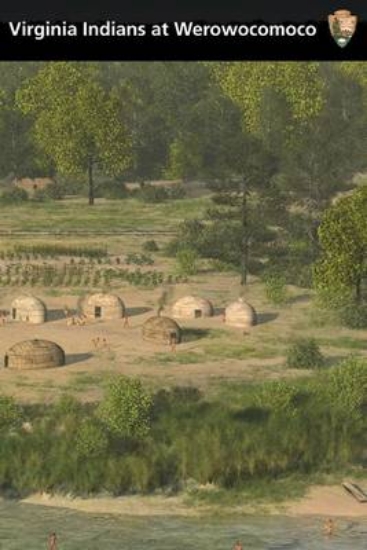 Picture of Virginia Indians at Werowocomoco