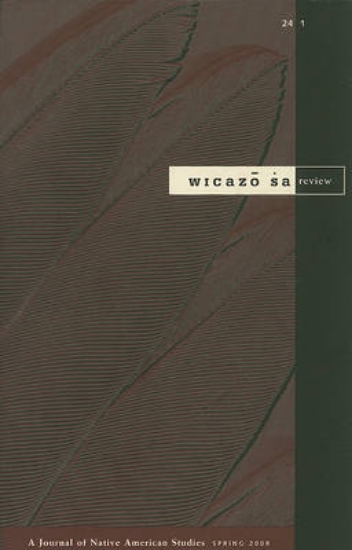 Picture of Wicazo Sa Review, Volume 24