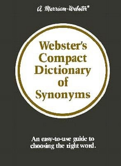 Picture of Webster's Compact Dictionary of Synonyms