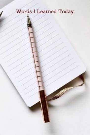 Picture of Words I Learned Today