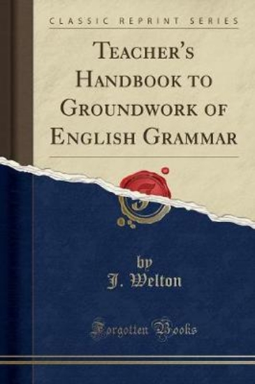 Picture of Teacher's Handbook to Groundwork of English Gramma