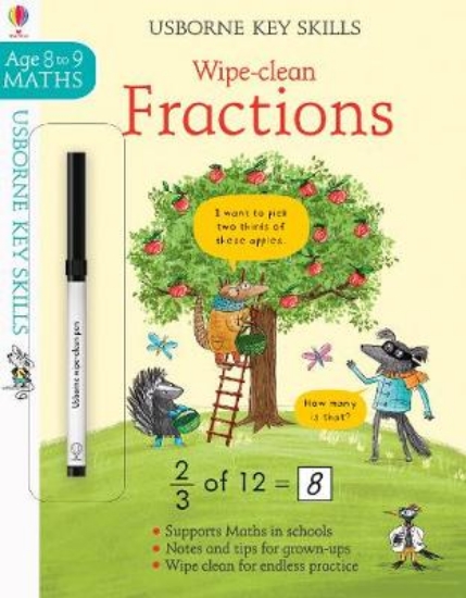 Picture of Wipe Clean Fractions 8 - 9