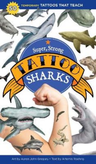 Picture of Super, Strong Tattoo Sharks: 50 Temporary Tattoos