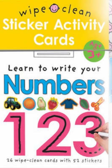 Picture of Wipe Clean Flashcards - 123