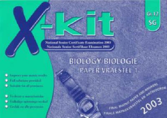 Picture of X-Kit Nsc Exam 2003 Biology: Gr 12
