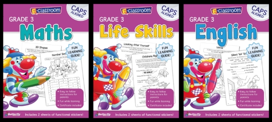 Picture of Assorted E-Classroom Workbooks Grade 3
