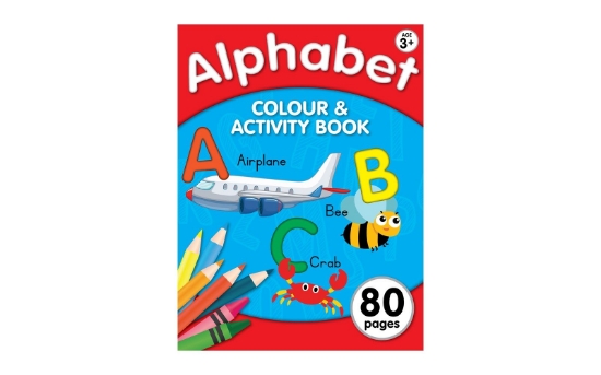 Picture of Alphabet, Colour &amp; Activity Book