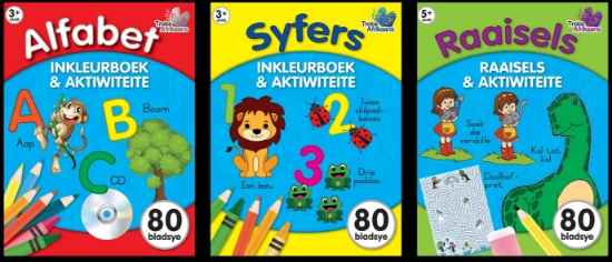 Picture of Assorted Afrikaans Activity Books