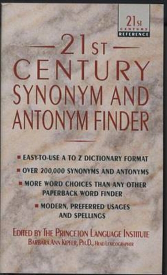 Picture of 21st Century Synonyms & Antonyms Finder